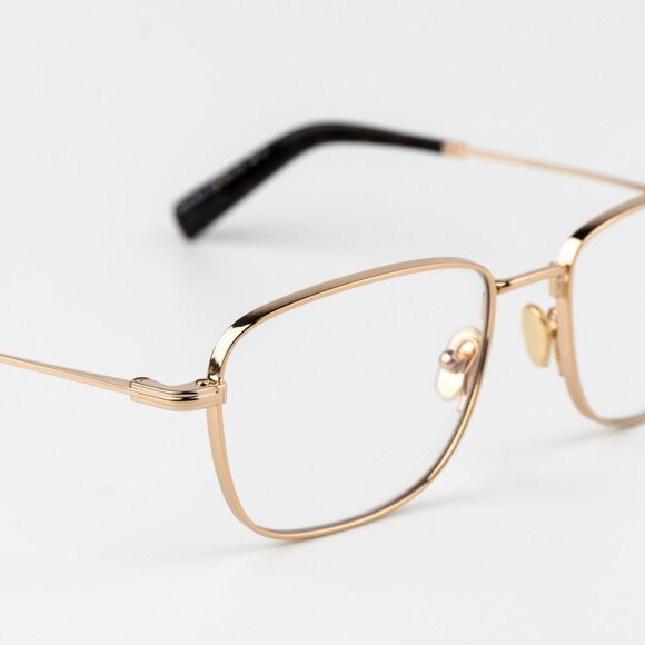 Tom Ford Men Eyeglasses Shiny Rose Gold Demo Square FT5748 028 BRAND NEW - Picture 7 of 9